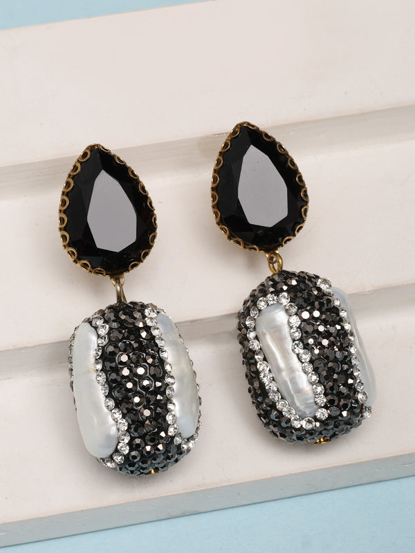 Vestido Modas Gold-Plated Contemporary Drop Earrings