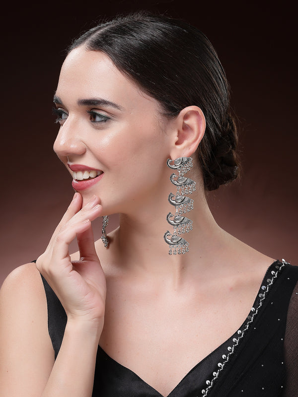 Vestido Modas Antique Peacock Earrings